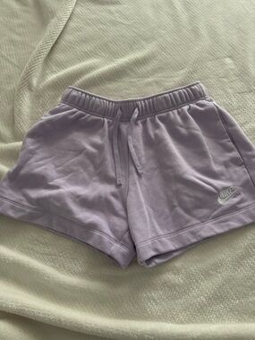 Nike Lavender Women's Athletic Drawstring Shorts